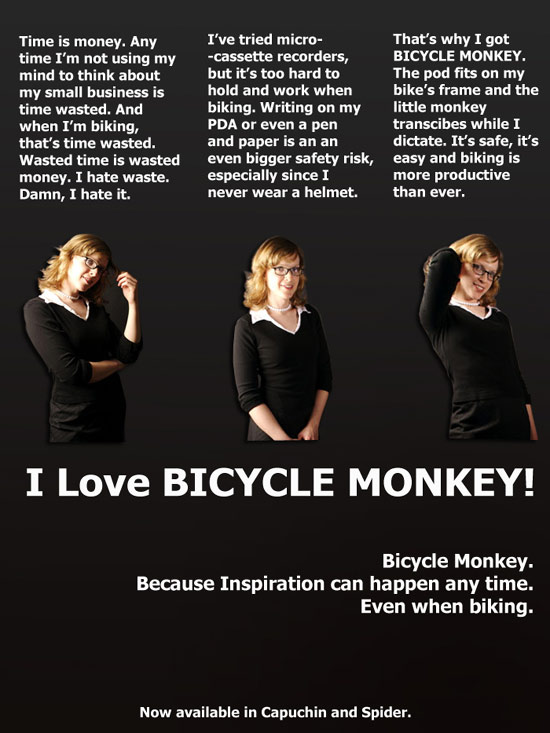 bicycle monkey