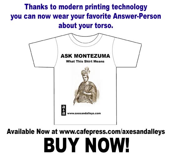 Ask Montezuma T-Shirt