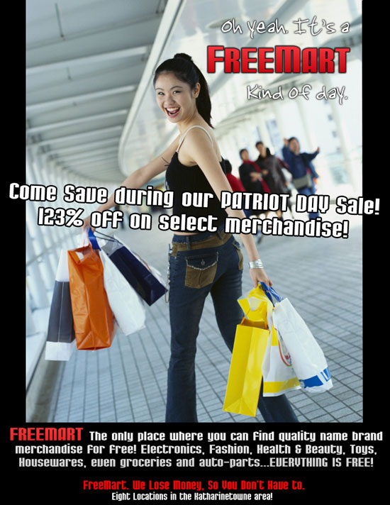 Get something for nothing at Freemart