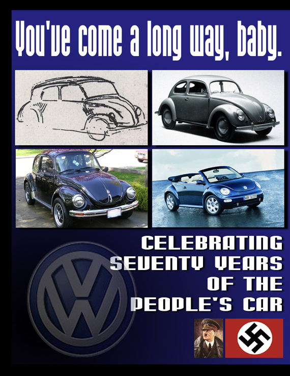 Volkswagen's come a long way, baby.